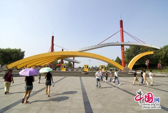 Парк Чаоян – самый большой городской парк внутри 4-го транспортного кольца Пекина 