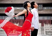 Красота в китайском стиле: свадебные фотографии во дворце Гугун