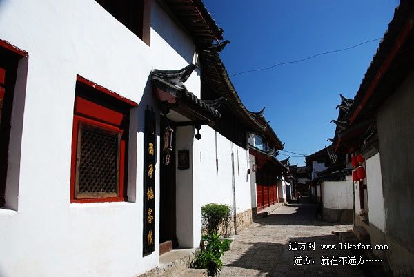 Уютный отель в старинном городке Лицзян провинции Юньнань