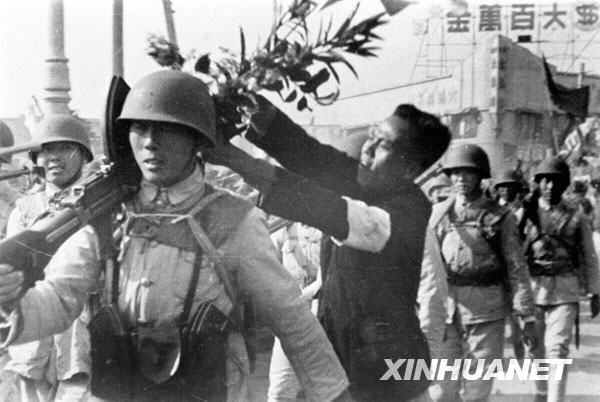 Ценные фотографии об освобождении Нанкина, сделанные 60 лет назад 
