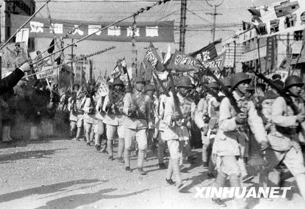 Ценные фотографии об освобождении Нанкина, сделанные 60 лет назад 