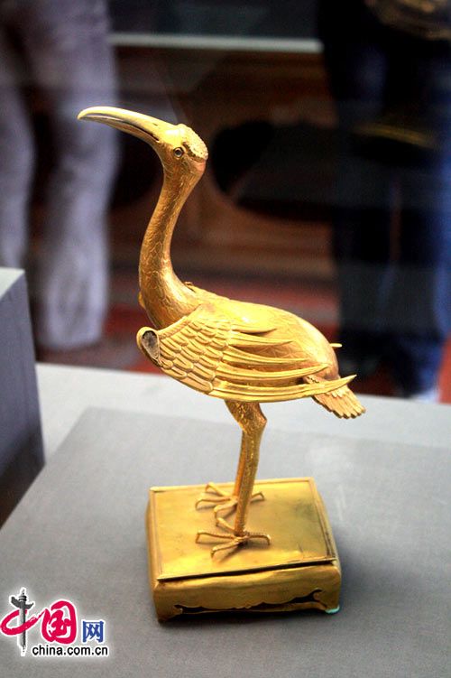  Изысканные изделия из золота в музее Гугун Пекина 