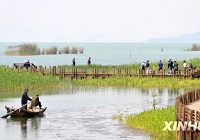 Живописное озеро Тайху города Сучжоу