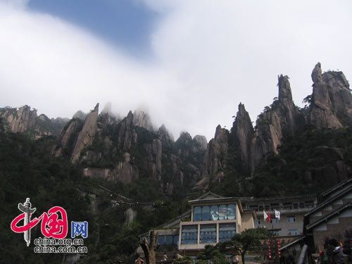Пленительные горы Саньциншань в провинции Цзянси
