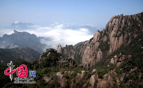 Пленительные горы Саньциншань в провинции Цзянси