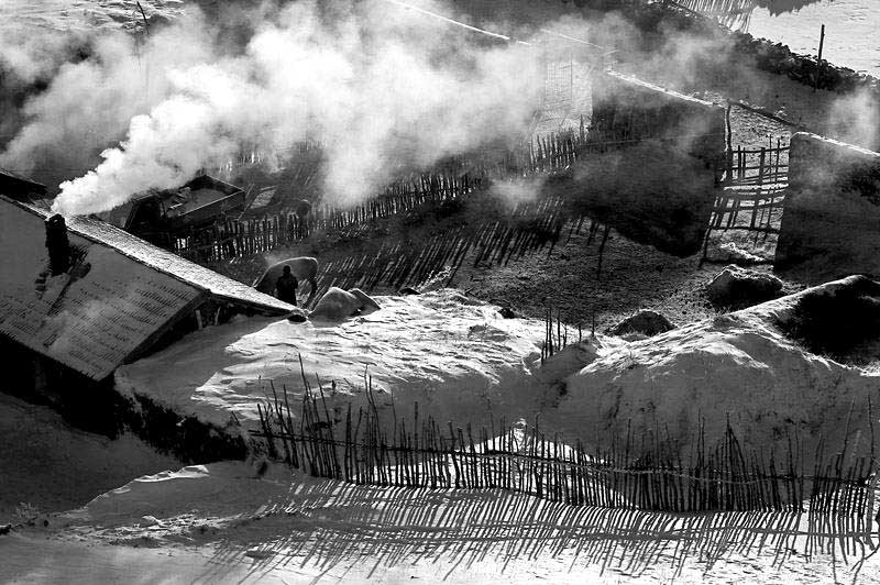 Лучшие деревенские снимки известного китайского фотографа – Сюй ЦзиньфанаЭксклюзив