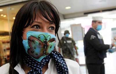 Мексика встречает свиной грипп 