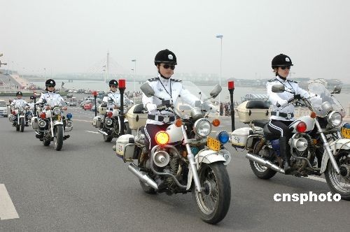 В провинции Шаньдун сформирован первый женский полицейский отряд 
