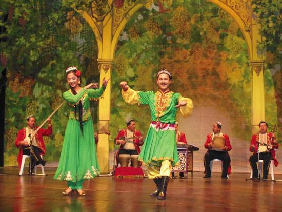 Уйгурское искусство «Мукам» хорошо охраняется в Синьцзяне 