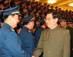 Ху Цзиньтао призвал создать мощные ВВС НОАК, отвечающие требованиям нового времени