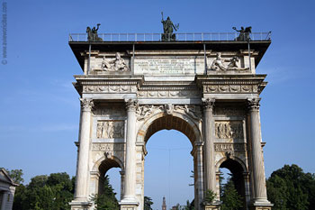 Романтический итальянский город Милан