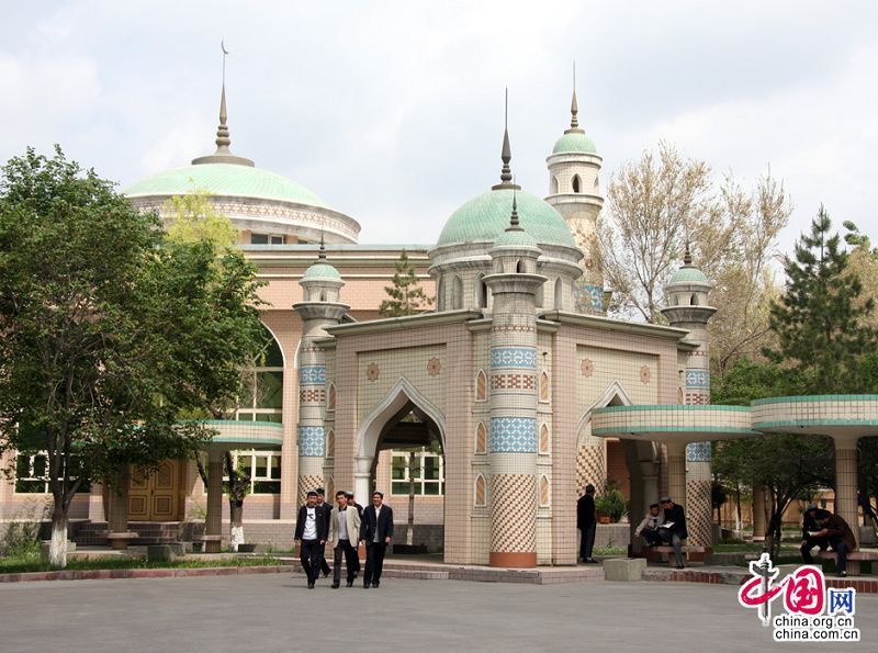 Посещение Исламского института в Синцзяне 1