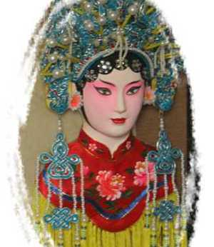 Изящные народные изделия – красочные коллекции масок Пекинской оперы 