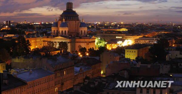 Белые ночи в Санкт-Петербурге 