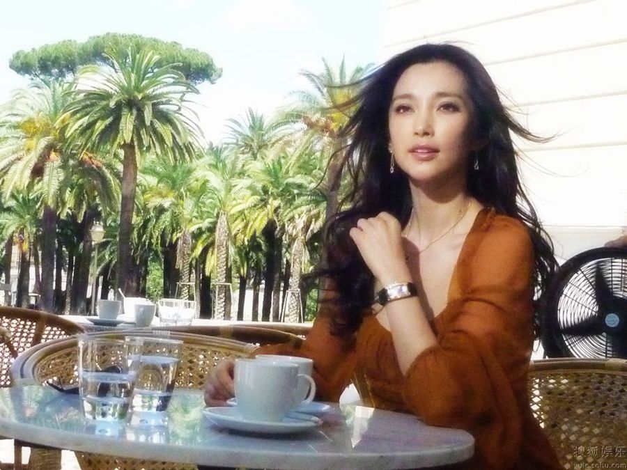 В Италии прошли рекламные съемки с участием известной звезды Ли Бинбин