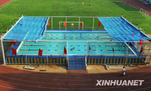 Разборный бассейн в Тяньцзине
