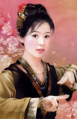 Картины: красавицы в древнекитайской одежде26