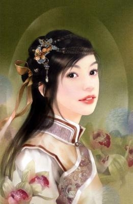 Картины: красавицы в древнекитайской одежде46