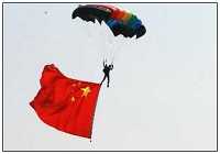 В провинции Хэнань открылись международные военные соревнования парашютистов