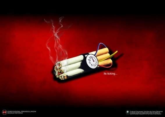 Удивительная реклама, пропагандирующая вред курения