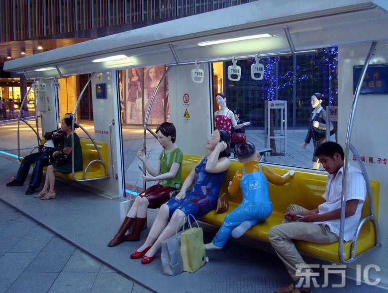 Оригинальные сооружения на тему метро появились в городе Сучжоу 