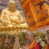 Церемония установки пальцевой кости Будды в новой пагоде