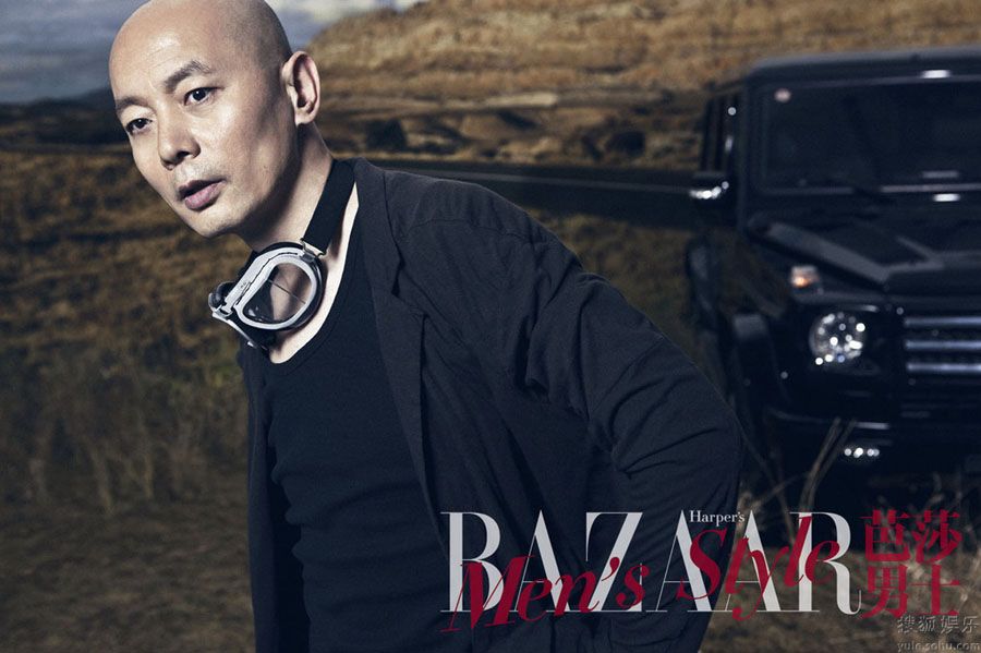 Известная кинозвезда Гэ Ю в модном журнале «BAZAAR Men's style»