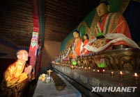 «Живой Будда» Шинза Тензин Чоета в Тибете