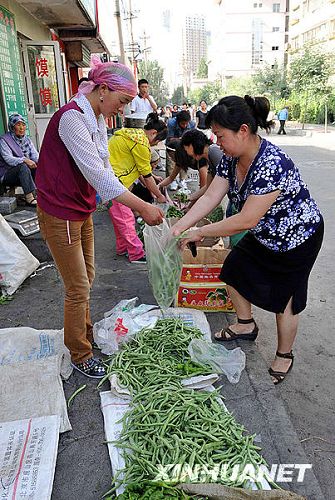 Утро 8 июля в городе Урумчи