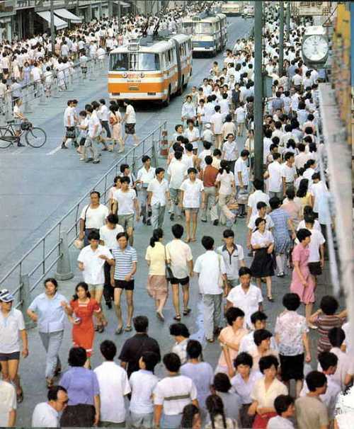  Старые фотографии Шанхая 80-х годов прошлого века 