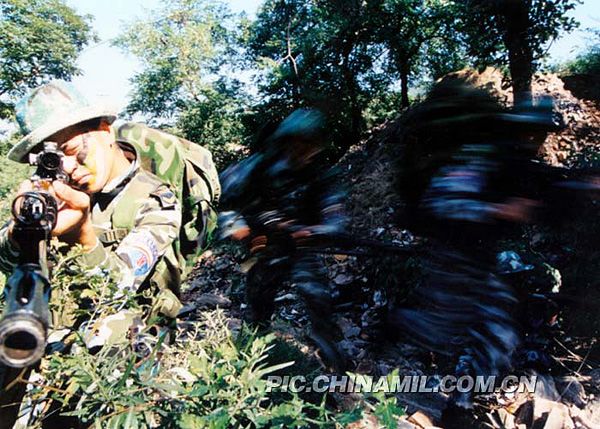 Военные учения в Шэньянском военном округе 