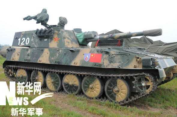 Современная китайская военная техника на совместных китайско-российских военных учениях «Мирная миссия–2009»