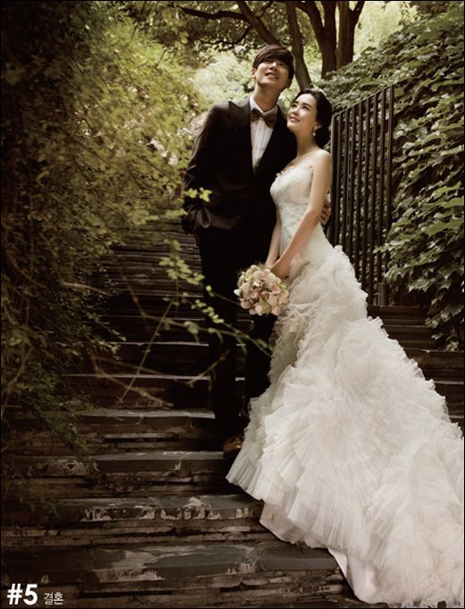 Ли Да Хэ в свадебной фотосессии 6