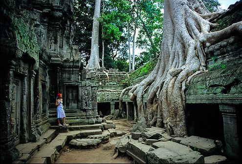Удивительные древние чудеса Ангкор-Вата 