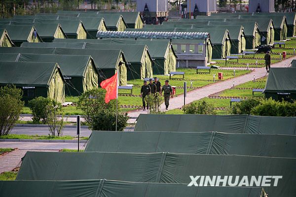 Жизнь в полевых лагерях Китая и России 