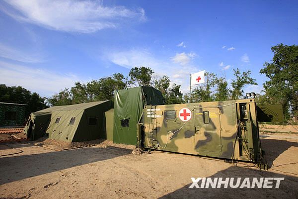 Жизнь в полевых лагерях Китая и России 