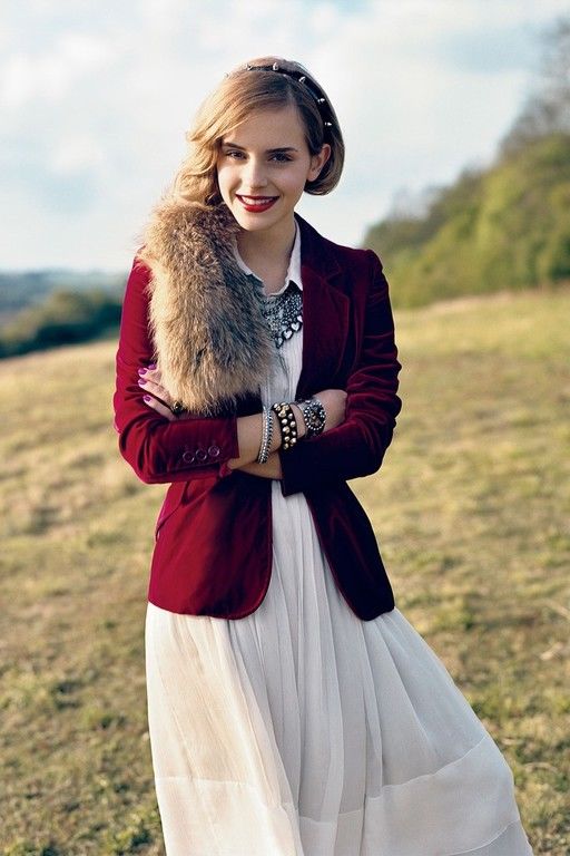 Эмма Уотсон на обложке модного журнала «Teen Vogue» №8