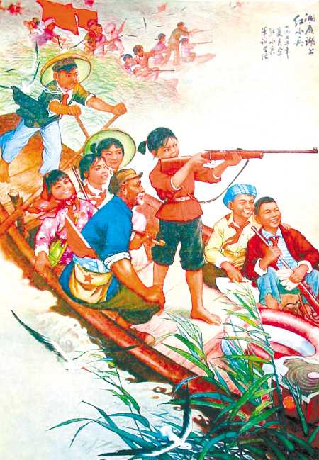 Китайские агитационные плакаты на военную тематику пользуются популярностью в сфере международного коллекционирования