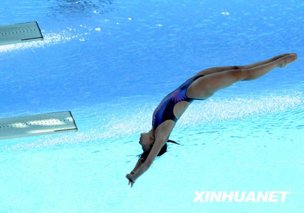 Чемпионат мира по плаванию: Чемпионкой мира по прыжкам в воду с 3-метрового трамплина стала китаянка Го Цзинцзин 