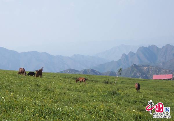 Пейзаж в горах Линшань