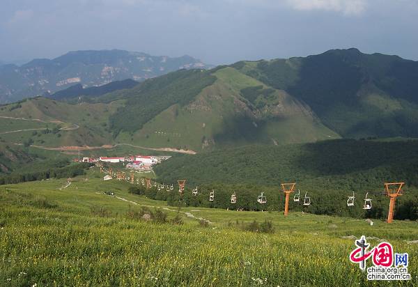 Пейзаж в горах Линшань