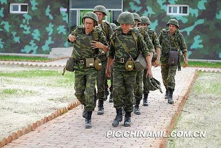 «Мирная миссия - 2009»: посещение полевого лагеря российских войск