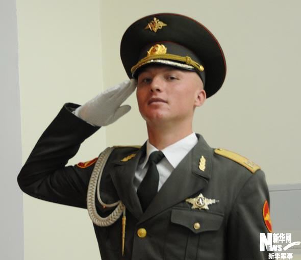 Российские военнослужащие роты почетного караула 2