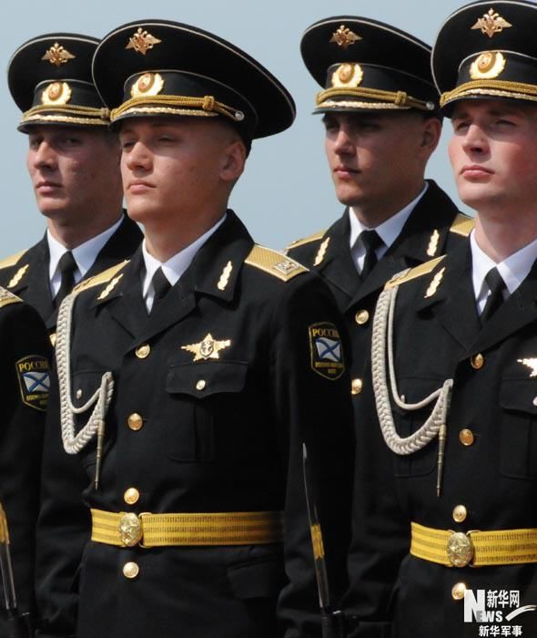 Российские военнослужащие роты почетного караула 3