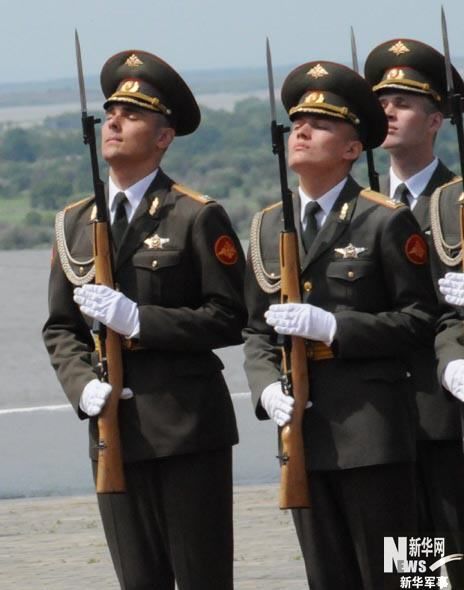 Российские военнослужащие роты почетного караула 5