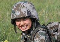 Женский спасательный отряд китайской армии