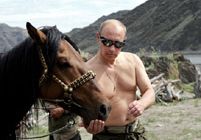 Путин наслаждается приятным отпуском