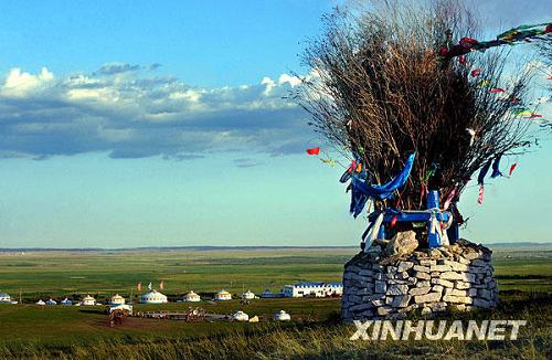 Таинственные древние груды камней «Аобао» в степях Внутренней Монголии КНР