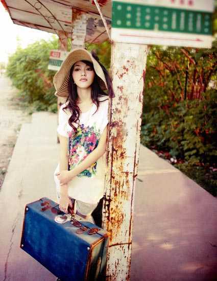 Фотографии красавицы Тан Янь в корейском журнале