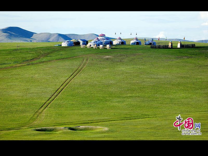 Чарующие пейзажи в степи Хулунбуир